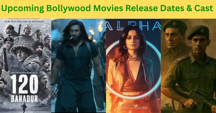 Upcoming Bollywood Movies 2025